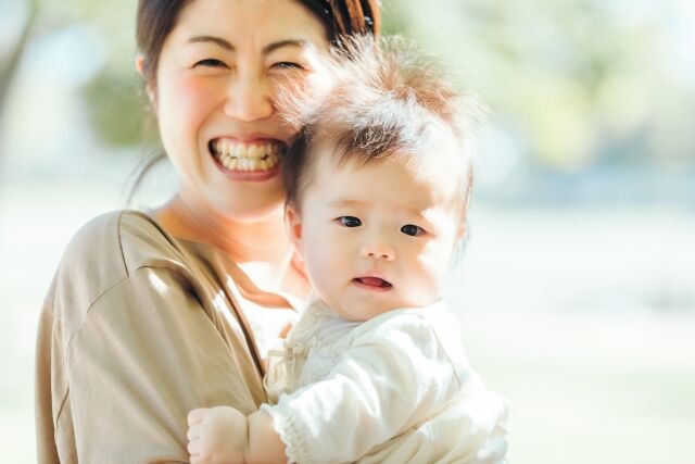 赤ちゃんとお母さん